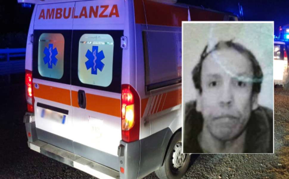 investito ucciso auto statale 111