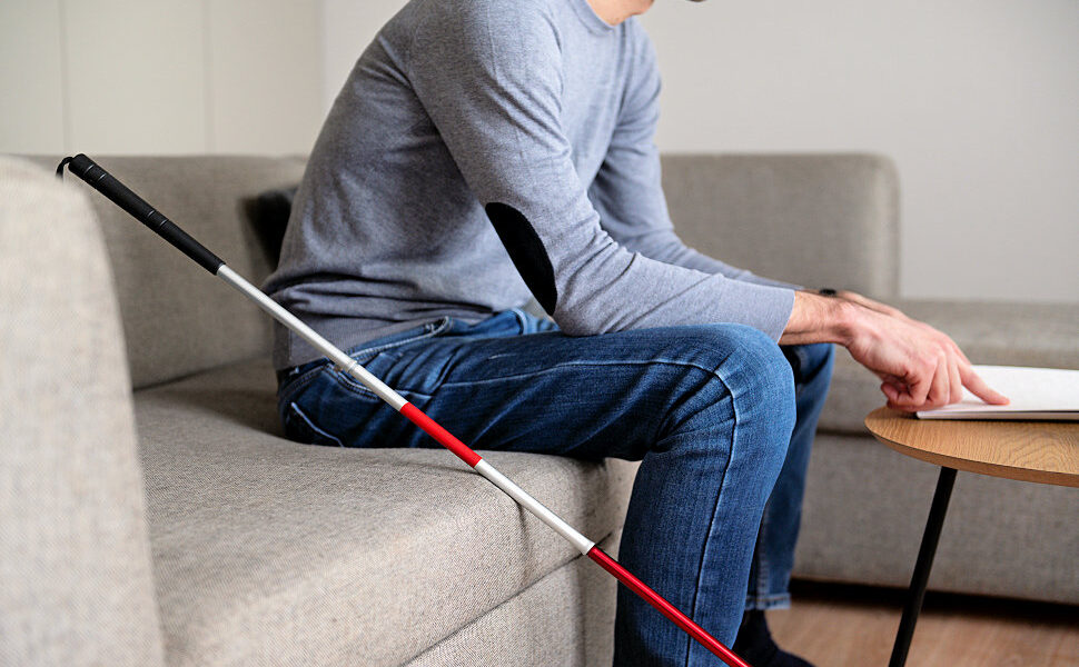 persone con disabilità visiva Progetto V.i.s.t.a.