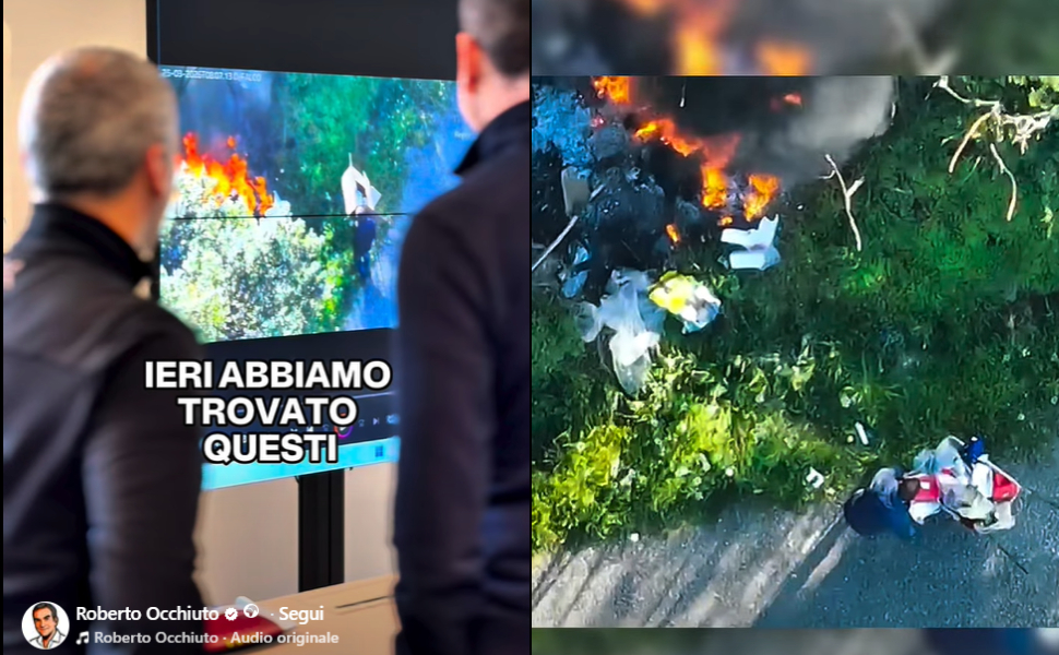 rifiuti-video-piromani-occhiuto