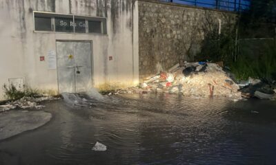 Cosenza: allagamento al serbatoio Sorical di via De Rada