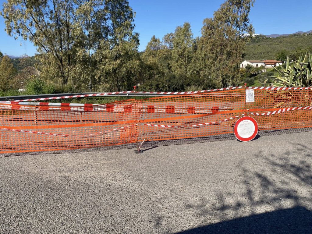 strada provinciale 120 altomonte chiusa