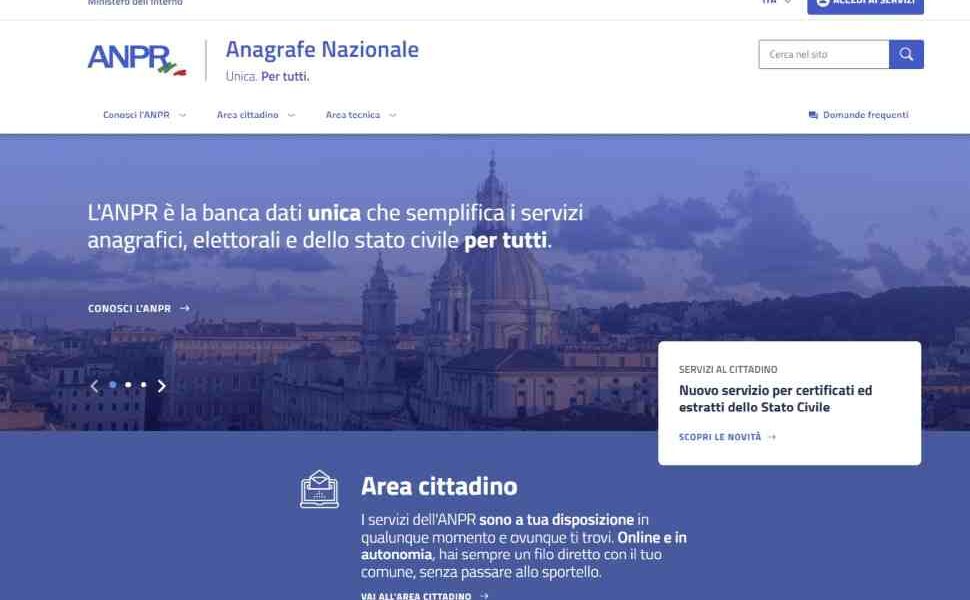 Certificati_anagrafe digitale