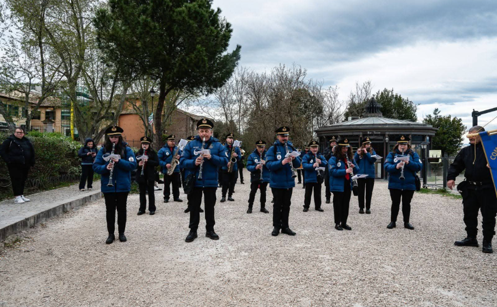 Musica e fede: la Banda di Orsomarso all'udienza con Papa Leone, tra preghiera e solidarietà 53 Banda Orsomarso Papa Leone 03