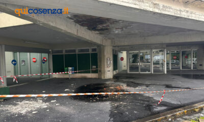 Crollo solaio stazione di Vaglio Lise Cosenza