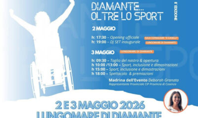 Diamante oltre lo sport 2026