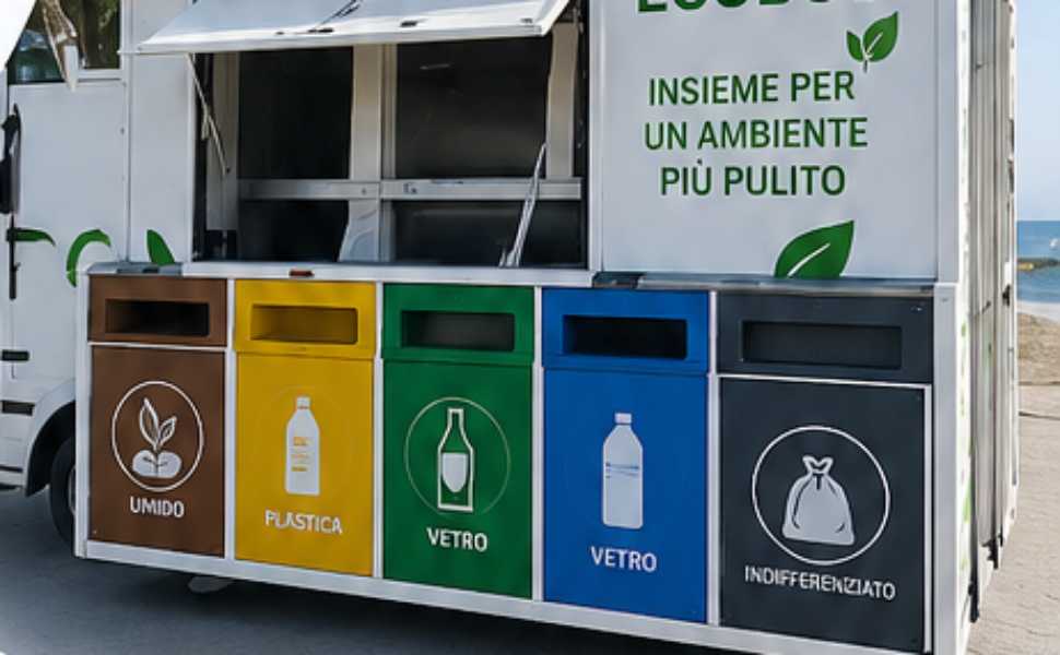 Ecobus Cassano All'Ionio rifiuti differenziati 01
