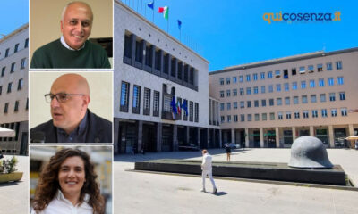 Cosenza: elezioni 2027, centrodestra compatto (per ora) senza candidato. Centrosinistra diviso tra Caruso, Orrico e De Cicco?
