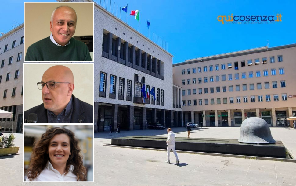 Cosenza: elezioni 2027, centrodestra compatto (per ora) senza candidato. Centrosinistra diviso tra Caruso, Orrico e De Cicco?