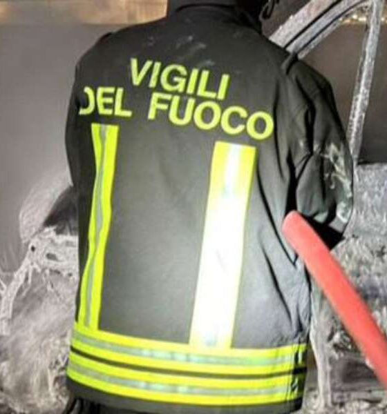 Fiamme vigili del fuoco corigliano