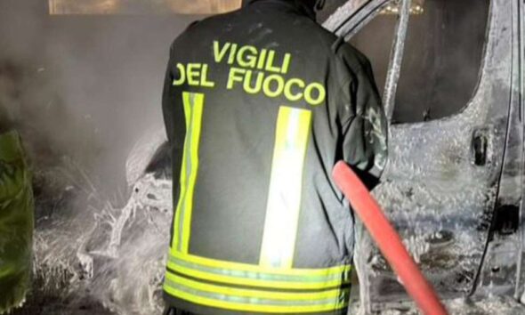 Fiamme vigili del fuoco corigliano