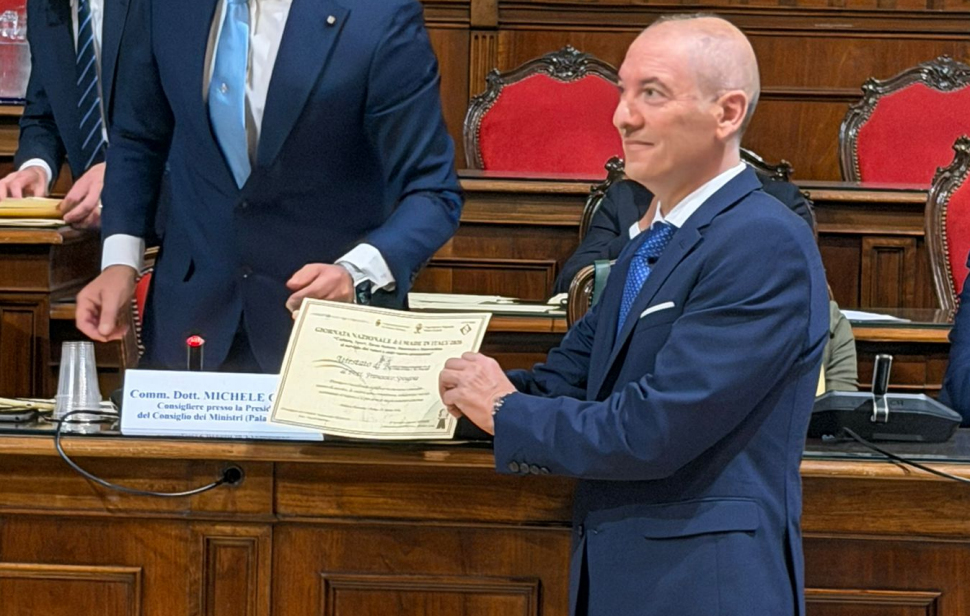 Eccellenze calabresi: premiato l'imprenditore cosentino Francesco Spingola alla Giornata del Made in Italy 2026 52 Francesco Spingola premio
