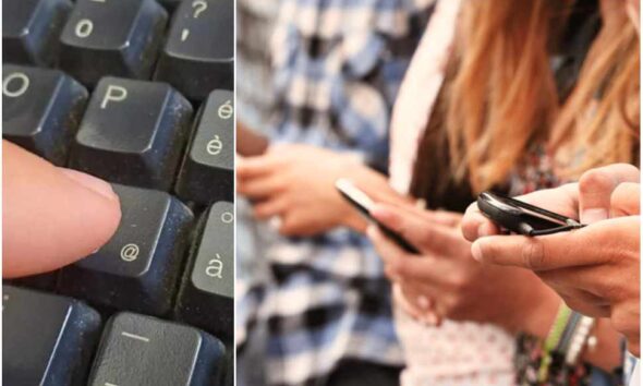 social online giovani malore
