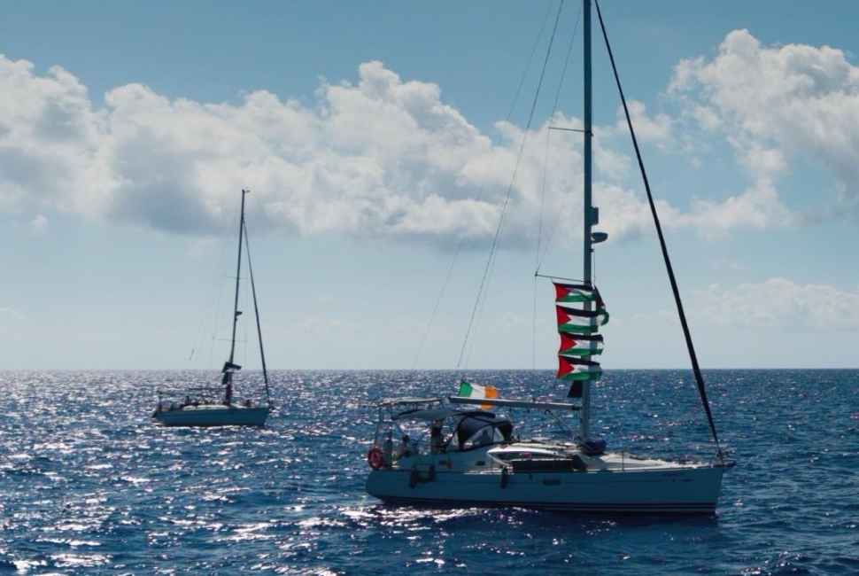 La Global Sumud Flotilla salpa anche dalla Calabria. Oltre 100 barche da 50 Paesi: «L'Italia si unisce per Gaza» 51 Global Sumud Flotilla_Calabria