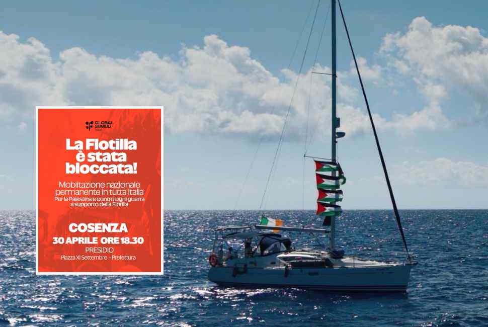 Fermo della Flotilla, a bordo anche attivisti calabresi: presidi a Cetraro e Cosenza 51 Flotilla