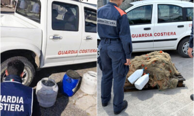 Guardia Costiera sequestro bianchetto e reti da pesca illegale
