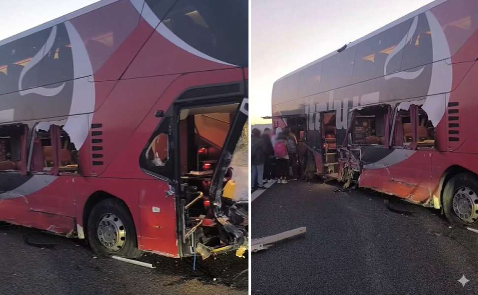 Incidente Pullman A2 direzione Sud 02