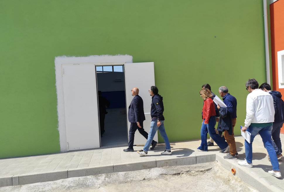 Faragalli nei cantieri del Liceo "Bruno" di Corigliano-Rossano: 5 milioni per l'adeguamento e la nuova palestra 52 Liceo Bruno Corigliano-Rossano