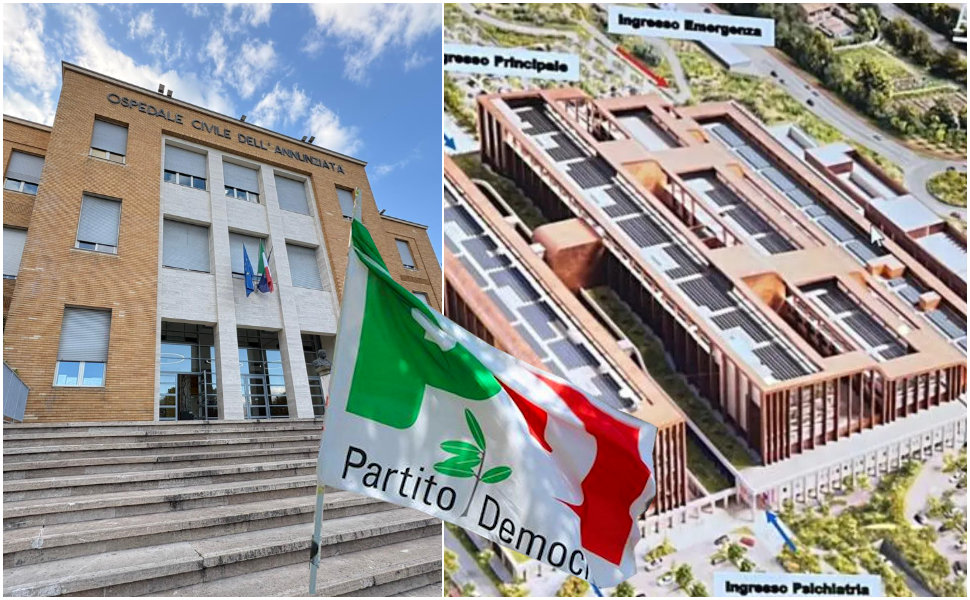 Nuovo ospedale Hub di Cosenza e Annunziata PD