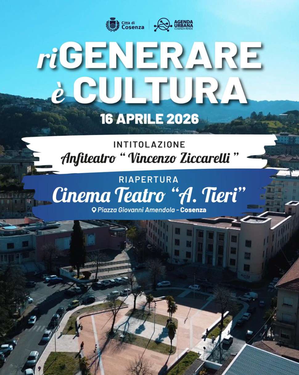 A Cosenza "riGenerare è Cultura": riapre il Cinema Italia, l'omaggio a Vincenzo Ziccarelli 52 Piazza Amendola riapertura cinema Italia Tieri 01