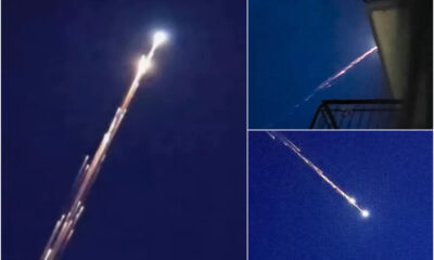 Scie luminose in cielo