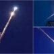 Scie luminose in cielo