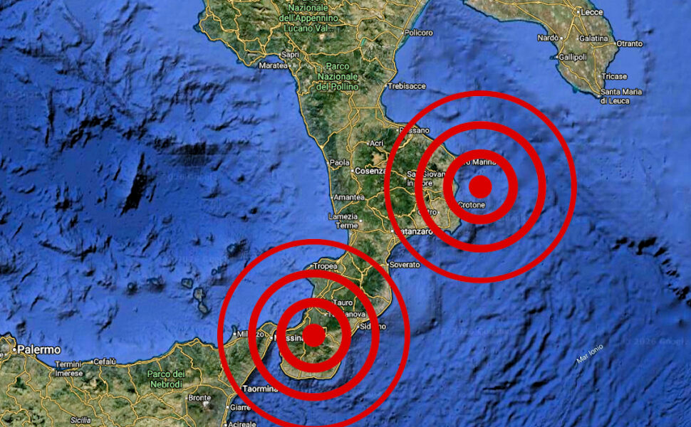 Scosse di terremoto Calabria