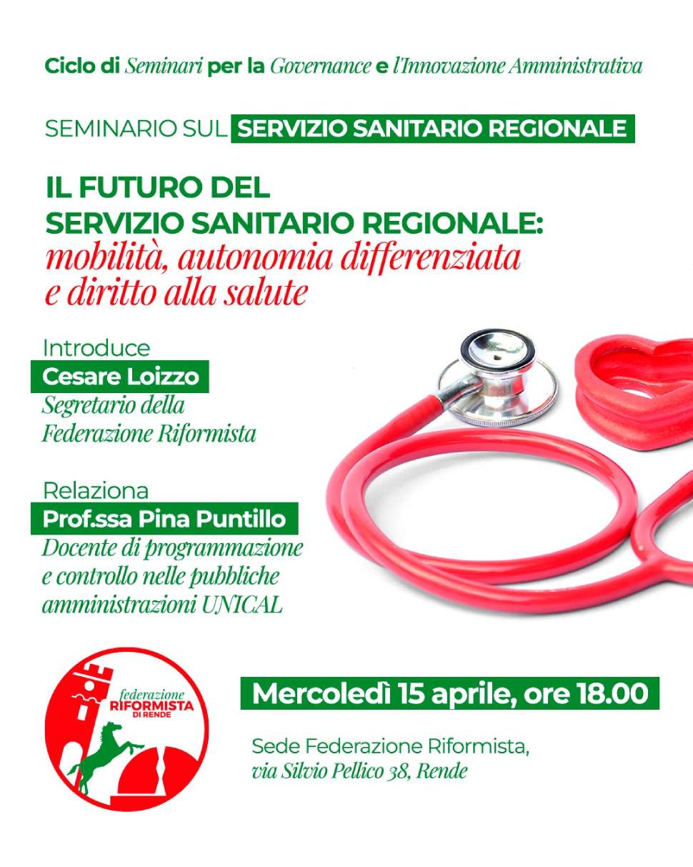 Seminario Rende diritto salute