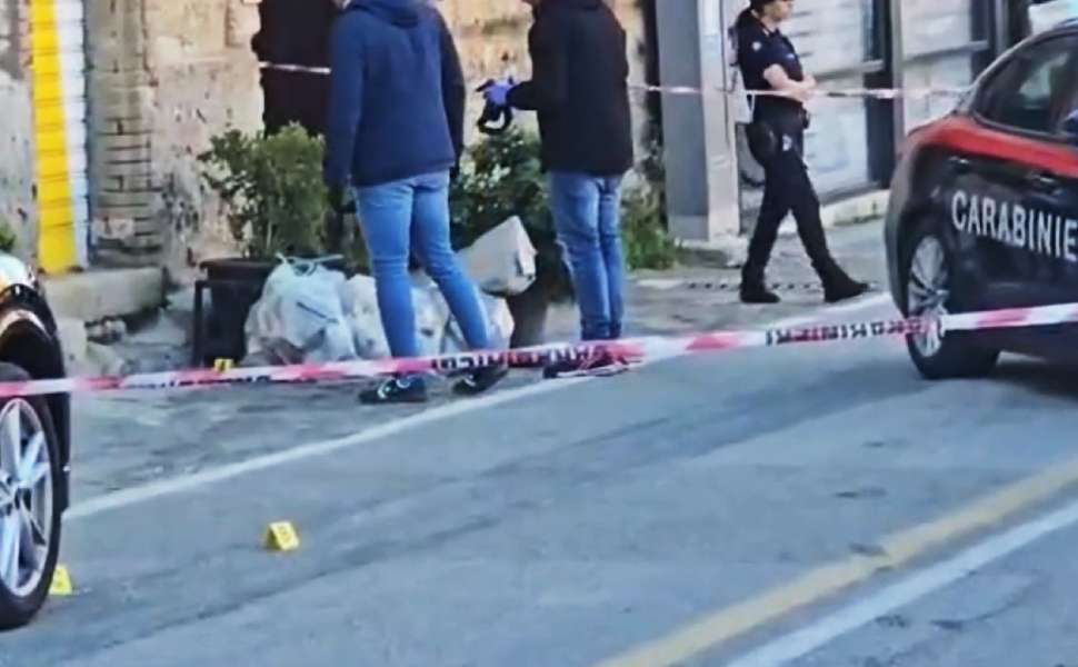Sparatoria per strada Tropea 1