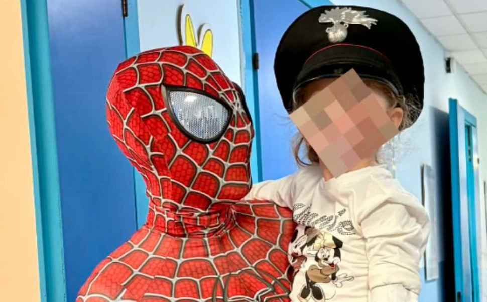 Spiderman_ospedale Castrovillari