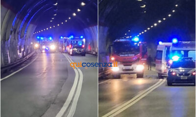 Terribile Schianto galleria Statale 107 Silana Crotonese