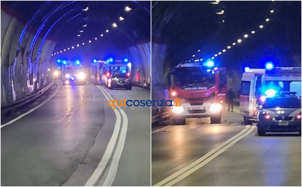 Terribile Schianto galleria Statale 107 Silana Crotonese