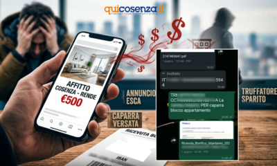 Truffa degli affitti Cosenza e Rende