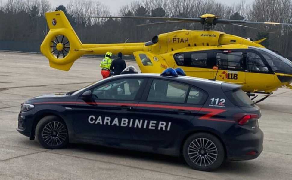 carabinieri elisoccorso - lite zio nipote