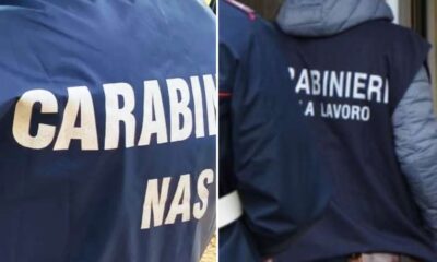 carabinieri nas nil settore alimentare laboratorio