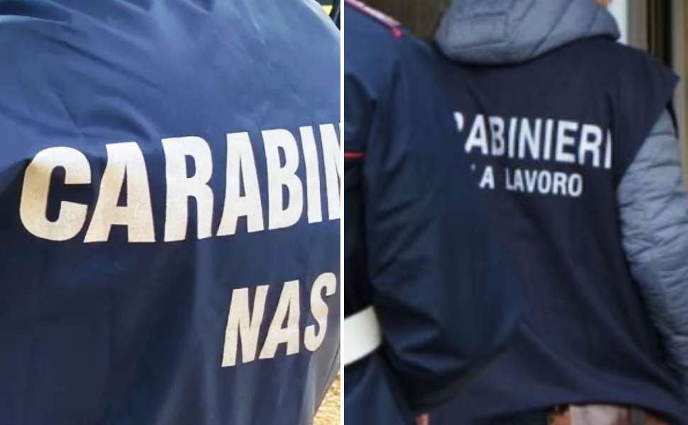 carabinieri nas nil settore alimentare laboratorio