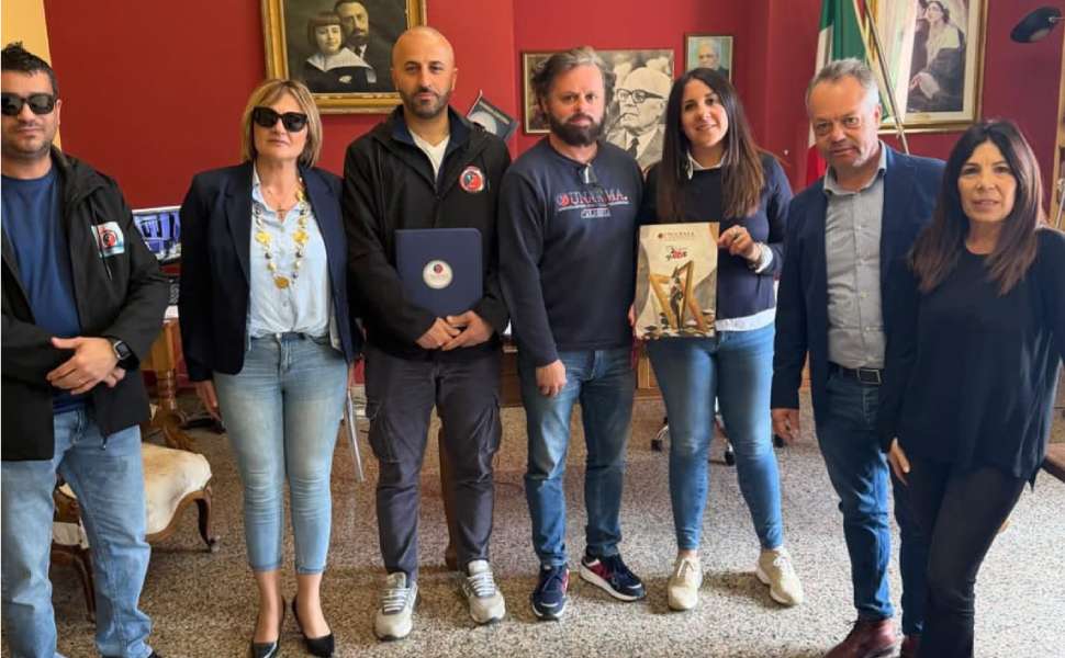 caserma carabinieri cetraro - visita UNARMA 02