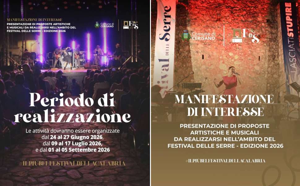 Cerisano riparte: 5 grandi iniziative culturali tra residenze artistiche e Festival delle Serre 53 cerisano festival comune