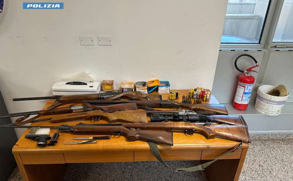 cocaina e armi a Papasidero - Polizia un arresto 03