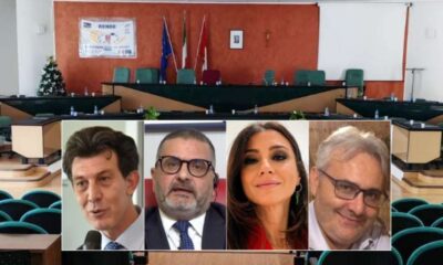 consiglio comunale rende - Marco Ghionna, Gianluca Garritano, Eugenio Trombino, Stefania Galassi