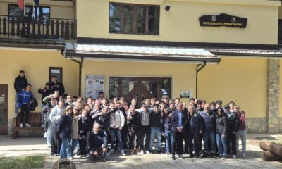 Lorica: studenti a lezione di sostenibilità, il legno protagonista al Parco della Sila