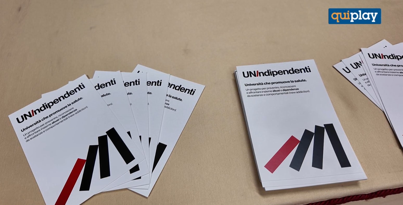 Rende: #UNInDipendenti, la campagna dell’Università della Calabria contro le dipendenze giovanili 86 Rende: #UNInDipendenti, la campagna dell’Università della Calabria contro le dipendenze giovanili