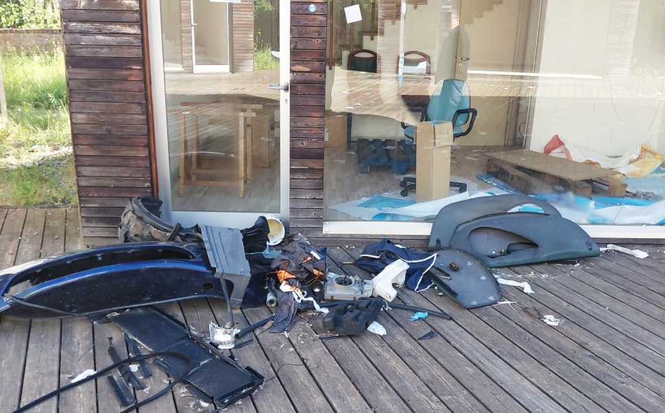 Cosenza: Comitato Spirito Santo «BoCs Art, residenze danneggiate ma anche rifiuti e degrado» 53 degrado e danni BoCs Art 03