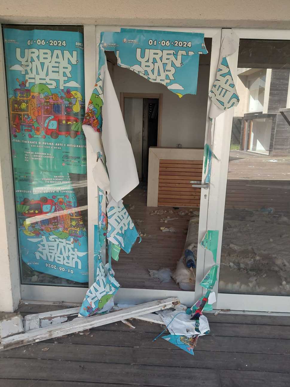 Cosenza: Comitato Spirito Santo «BoCs Art, residenze danneggiate ma anche rifiuti e degrado» 52 degrado e danni BoCs Art 04