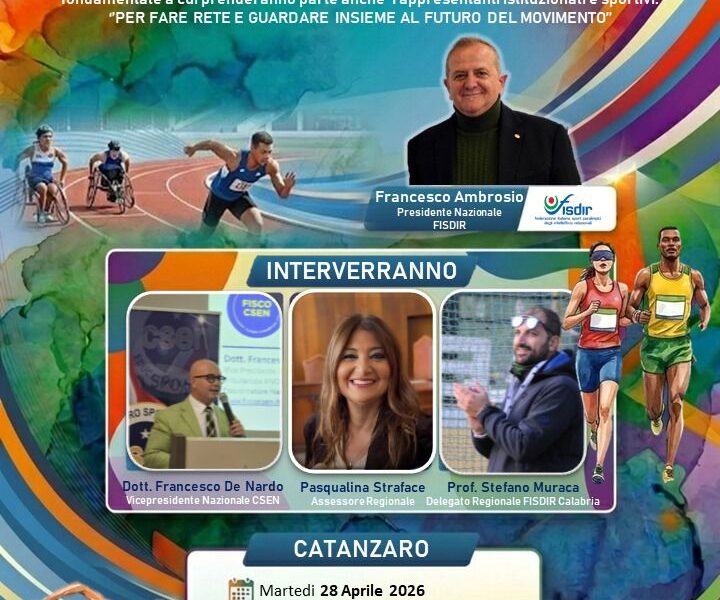 Lo sport paralimpico sbarca in Calabria: due giornate tra inclusione, scuola e futuro