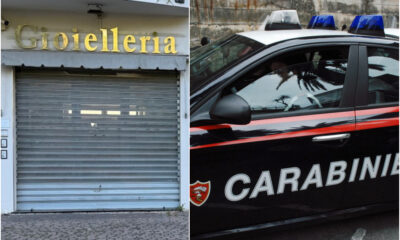 gioielleria carabinieri rossano furto