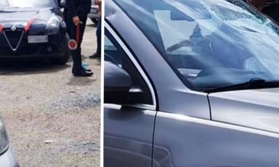 schiavonea mazza auto carabinieri