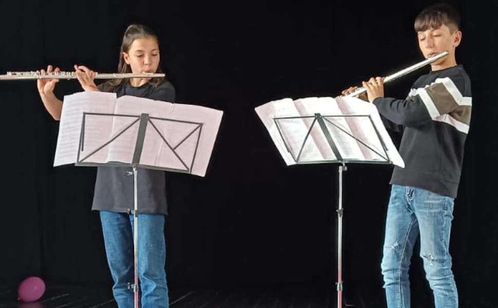 Andrea De Santis e Serena Guido