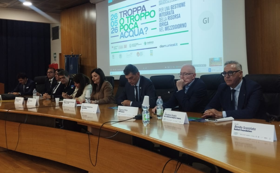 Calabria, la grande emergenza acqua tra siccità e alluvioni: il piano della Regione per salvarla 53 Calabria acqua convegno 01