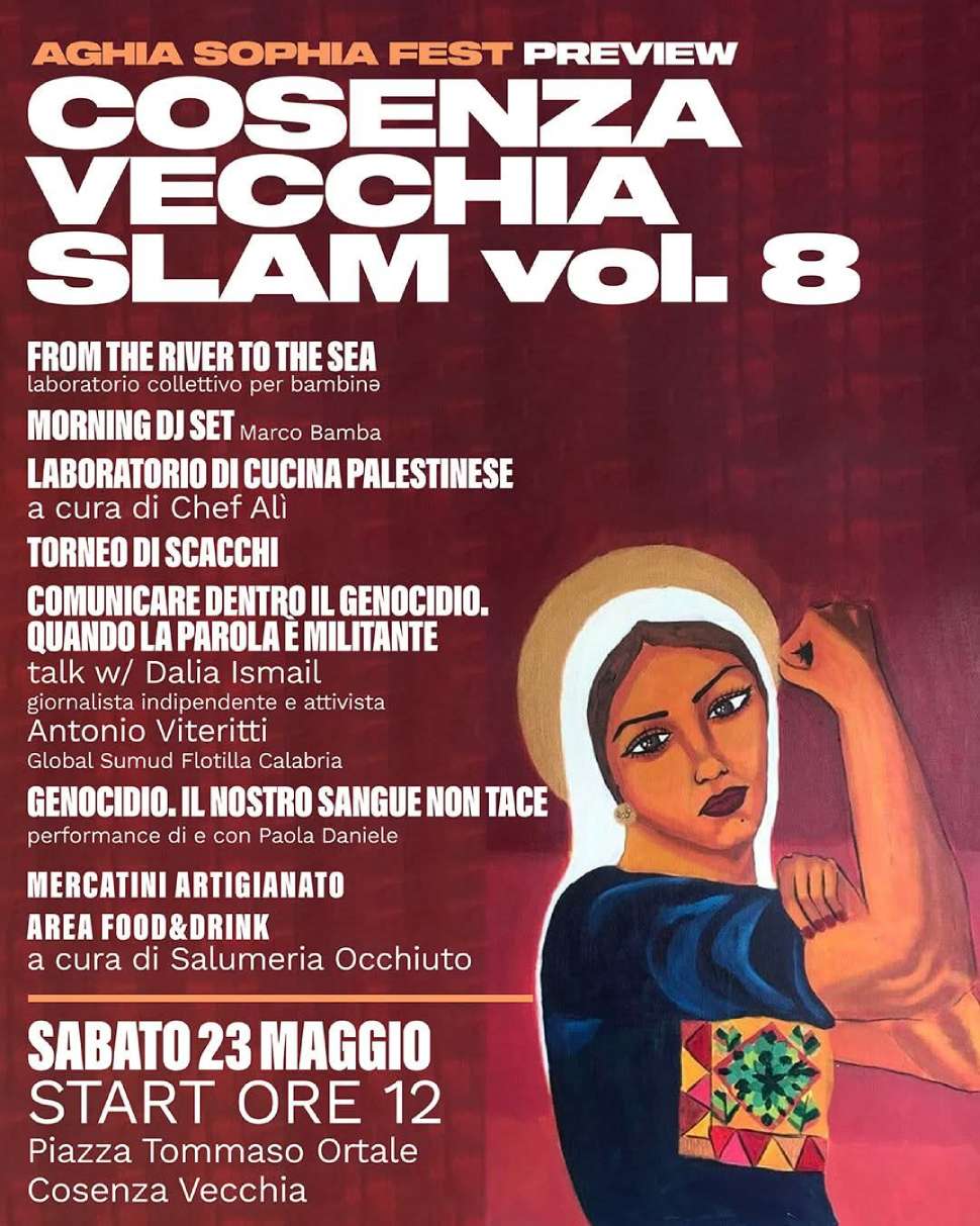 Cosenza Vecchia Slam locandina