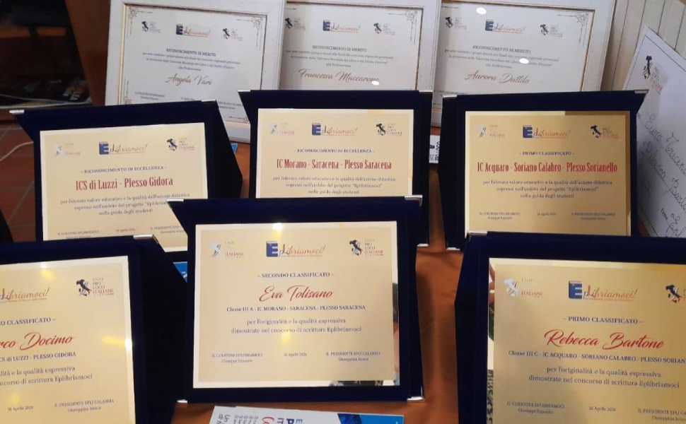 Eplibriamoci 2026, un messaggio potente contro il bullismo: premiata una studentessa di Saracena 52 Eplibriamoci 2026 saracena e luzzi